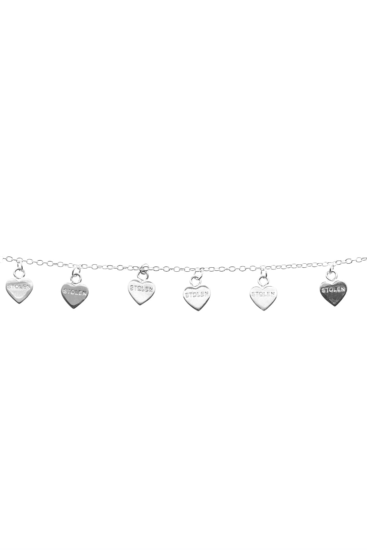 Stylish Love Heart Tag Charm Bracelet In Sterling Silver With Heart Design  Perfect Party Jewelry Accessories And Gift For Girlfriend No B215R From  Ai790, $15.2 | DHgate.Com