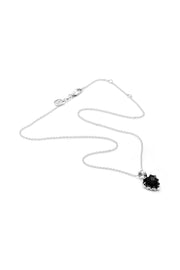 LOVE CLAW NECKLACE ONYX
