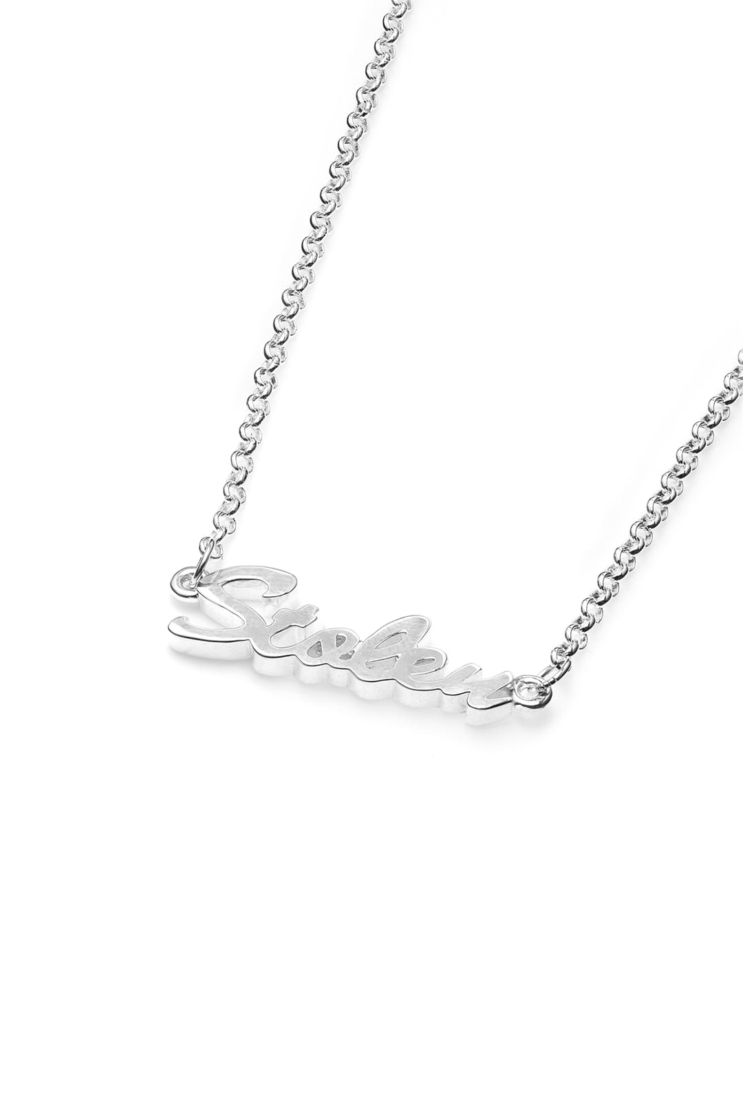 STOLEN SCRIPT NECKLACE