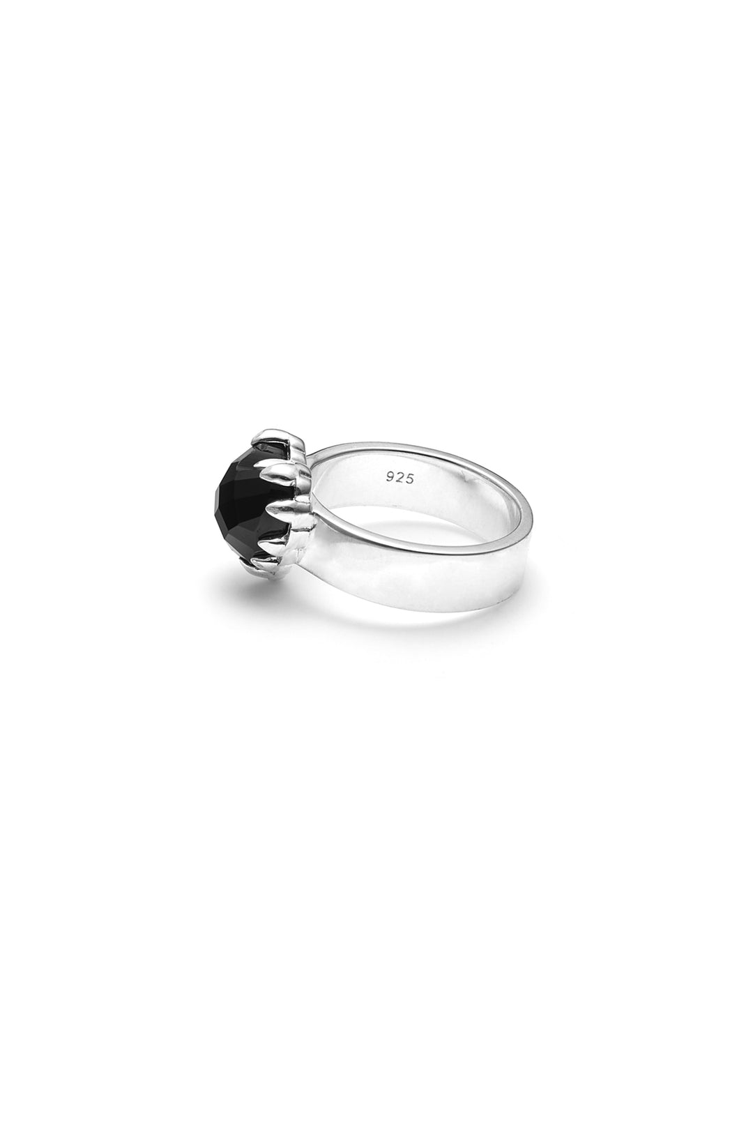 LOVE CLAW RING ONYX