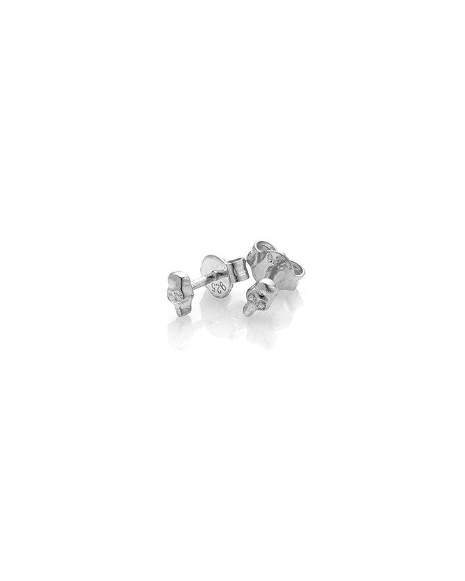 TINY STOLEN SKULL EARRINGS